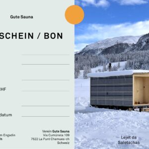Gutschein: 1 Stunde Sauna